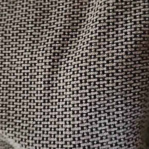 STUNNING FRENCH LAUNDRY TWEED/ WAFGLE PRINT BUTTON DOWN SWEATER - Picture 8 of 8